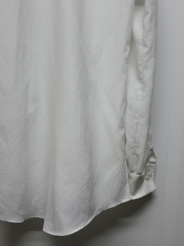 (ͽ���ʡ�5��6������ͽ��/THE ONENESS�������ͥ�/Back Satin W-Cuffs Shirt/White