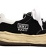 Maison MIHARA YASUHIRO/rs - BLAKEY -vintage color dyed original sole canvas Low-Top sneakers/BLACK.