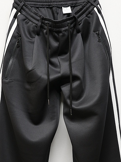 �㴰���THE ONENESS�������ͥ�/Eco Jersey Wide Slacks Jersey/Black&White