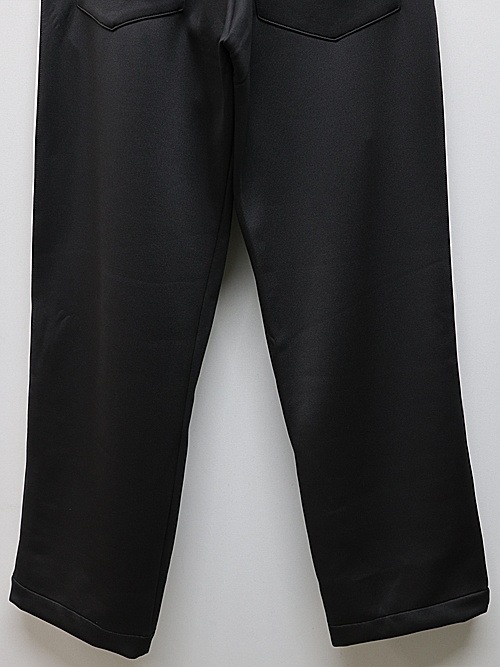 �㴰���THE ONENESS�������ͥ�/Eco Jersey Wide Slacks Jersey/Black&White