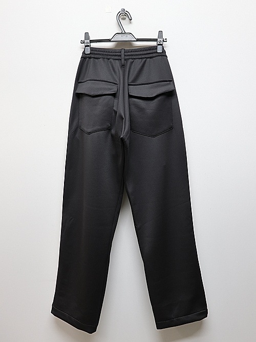�㴰���THE ONENESS�������ͥ�/Eco Jersey Wide Slacks Jersey/Black&White