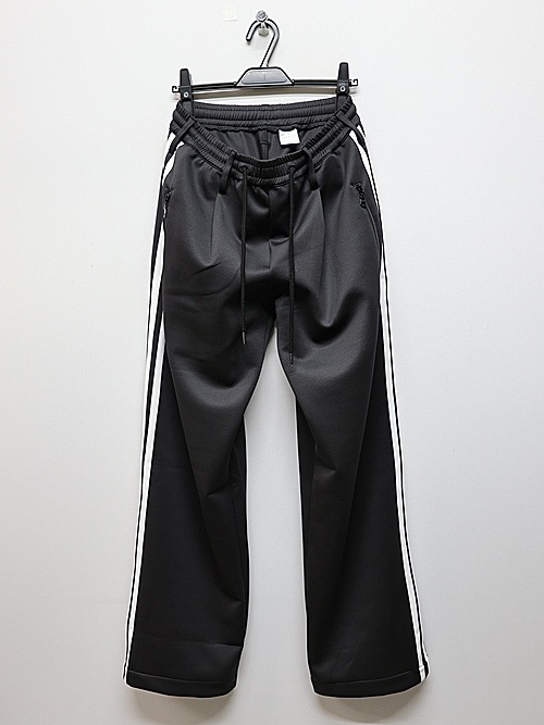 �㴰���THE ONENESS�������ͥ�/Eco Jersey Wide Slacks Jersey/Black&White
