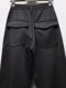 �㴰���THE ONENESS�������ͥ�/Eco Jersey Wide Slacks Jersey/Black&White