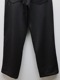 �㴰���THE ONENESS�������ͥ�/Eco Jersey Wide Slacks Jersey/Black&White