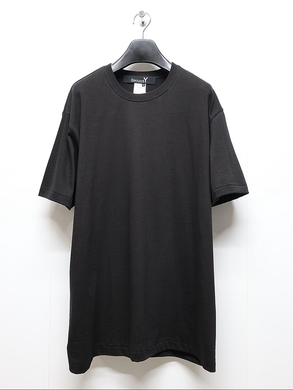 Ground Y�����饦��ɥ磻/20/- JERSEY MESSAGE T-SHIRT/BLACK