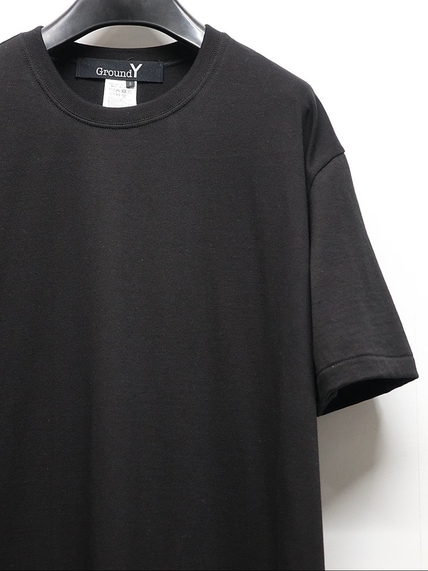 Ground Y�����饦��ɥ磻/20/- JERSEY MESSAGE T-SHIRT/BLACK