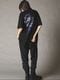 Ground Y�����饦��ɥ磻/20/- JERSEY MESSAGE T-SHIRT/BLACK