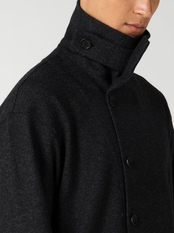 Yohji Yamamoto���襦����ޥ��/����������ŷ�� RE�ϥ��ͥå����󥰥�����/CHARCOAL