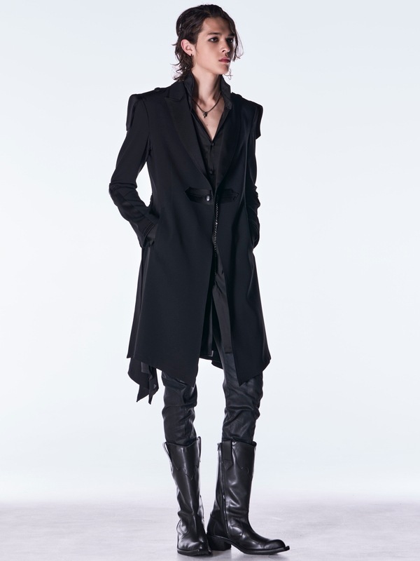 (ͽ���ʡ�11������12������ͽ��/kiryuyrik������奦����奦/Denim Curve Pants/Black