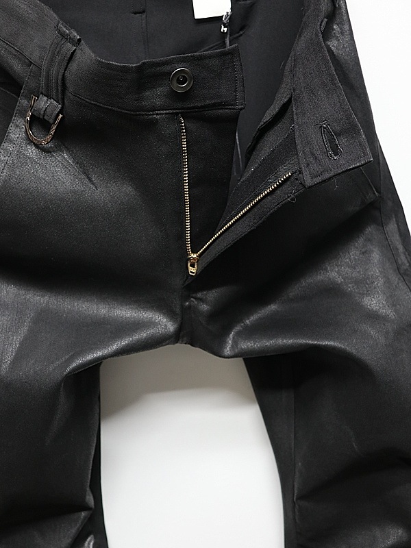(ͽ���ʡ�11������12������ͽ��/kiryuyrik������奦����奦/Denim Curve Pants/Black