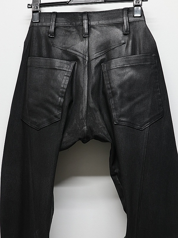(ͽ���ʡ�11������12������ͽ��/kiryuyrik������奦����奦/Denim Curve Pants/Black