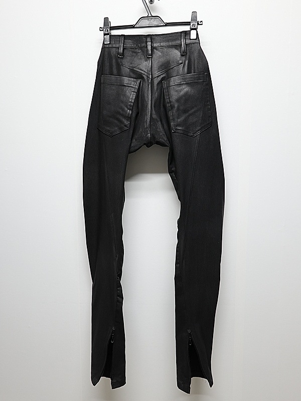 (ͽ���ʡ�11������12������ͽ��/kiryuyrik������奦����奦/Denim Curve Pants/Black