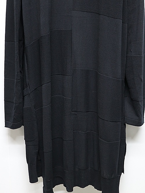 SALE30%OFF/nude:masahiko maruyama ̡:ޥҥޥ/14GG-2PLY Cotton Hard-Twisted KNIT CARDIGAN/Black