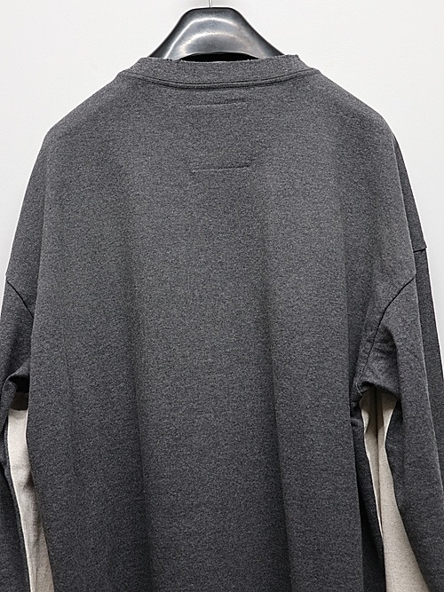 Maison MIHARA YASUHIRO��COMBINED LONG SLEEVES TEE/WHITE