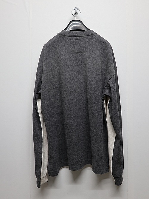 Maison MIHARA YASUHIRO��COMBINED LONG SLEEVES TEE/WHITE