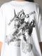 Ground Y�����饦��ɥ磻/20/- JERSEY BAT T-SHIRT/WHITE