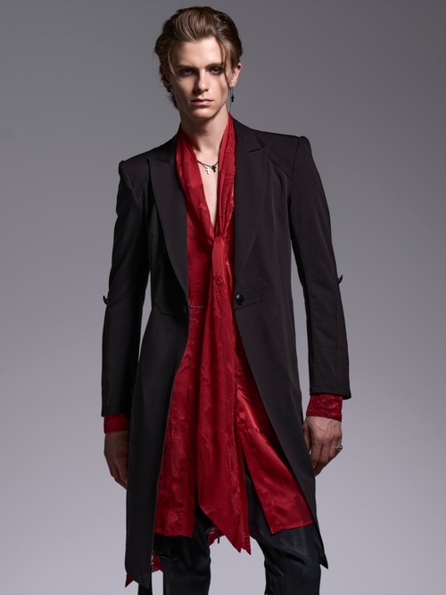 (ͽ���ʡ�7��8������ͽ��/kiryuyrik������奦����奦/Sahadow Butterfly Opal Stoal Flare Shirt/Red