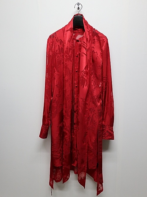 (ͽ���ʡ�7��8������ͽ��/kiryuyrik������奦����奦/Sahadow Butterfly Opal Stoal Flare Shirt/Red