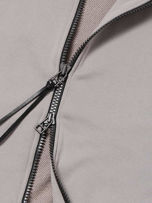 RIPVANWINKLE����åץ����󥦥��󥯥�/����Υ�롼�� TWIST ZIP UP JERSEY/GREIGE