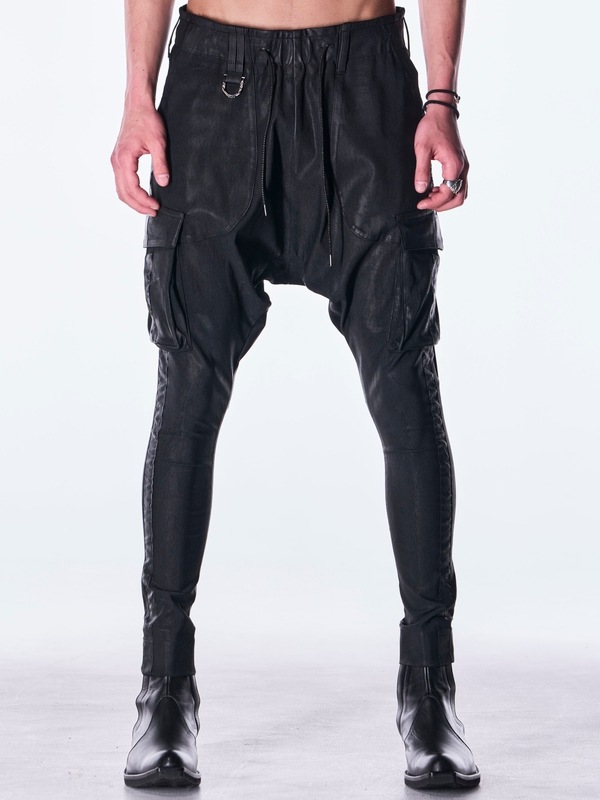 (ͽ���ʡ�11������12������ͽ��/kiryuyrik������奦����奦/High Tension Jersey Saruel Pants/Black