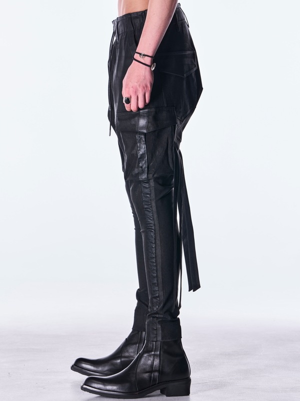 (ͽ���ʡ�11������12������ͽ��/kiryuyrik������奦����奦/High Tension Jersey Saruel Pants/Black