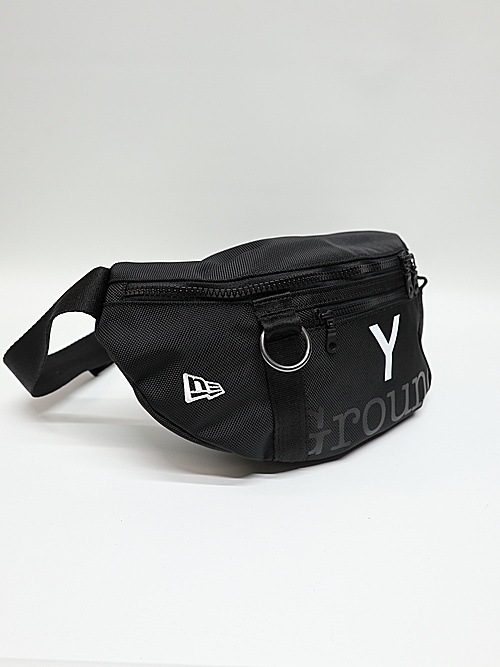 SALE30%OFF/Ground Y�����饦��ɥ磻/NEWERA Waist Bag/BLACK.