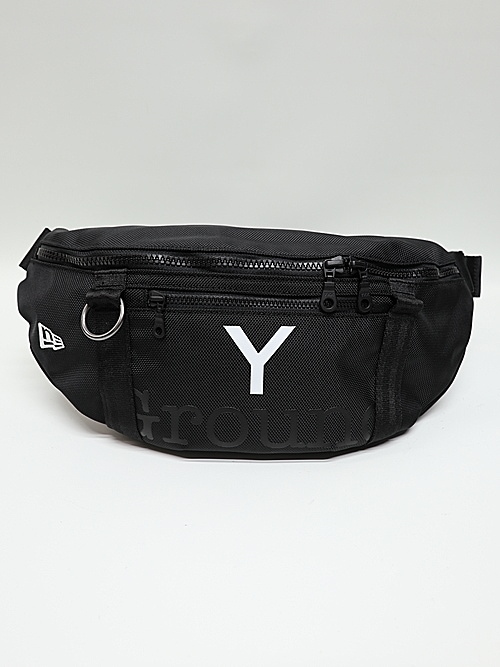 SALE30%OFF/Ground Y�����饦��ɥ磻/NEWERA Waist Bag/BLACK.