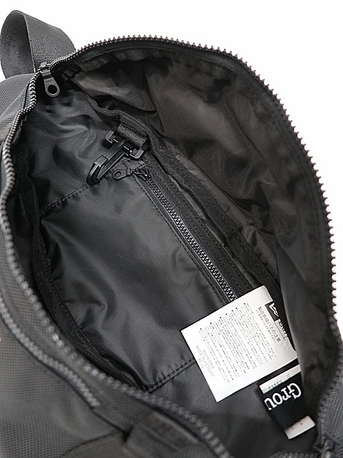 SALE30%OFF/Ground Y�����饦��ɥ磻/NEWERA Waist Bag/BLACK.