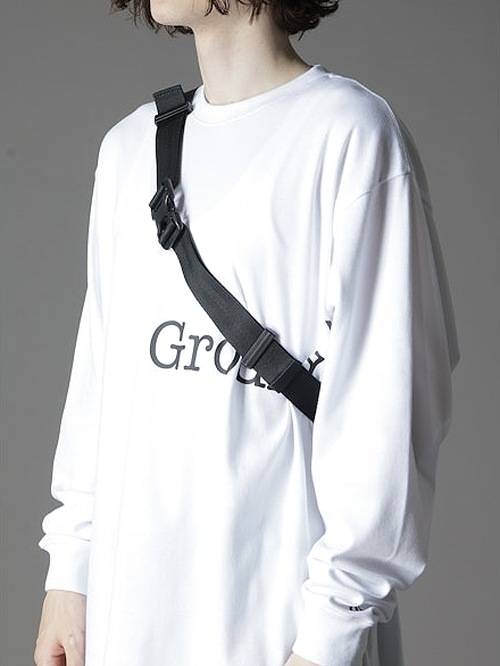 SALE30%OFF/Ground Y�����饦��ɥ磻/NEWERA Waist Bag/BLACK.