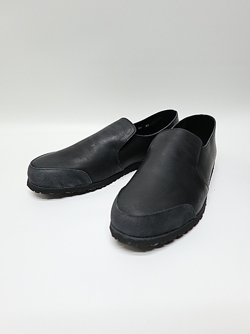 wjk�����֥른��������/combination slip-on shoes/black.
