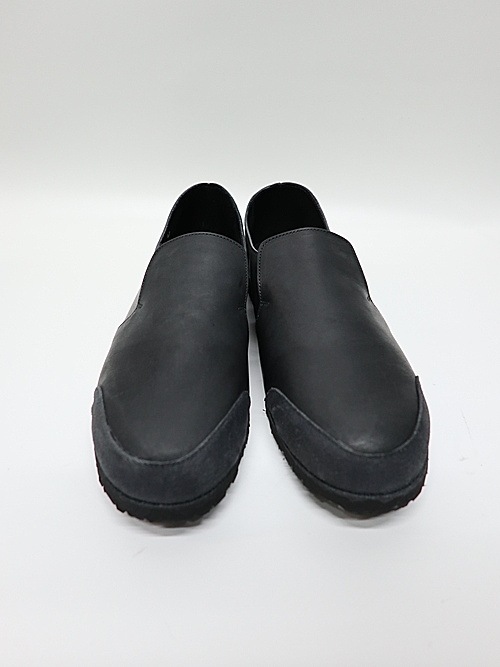 wjk�����֥른��������/combination slip-on shoes/black.