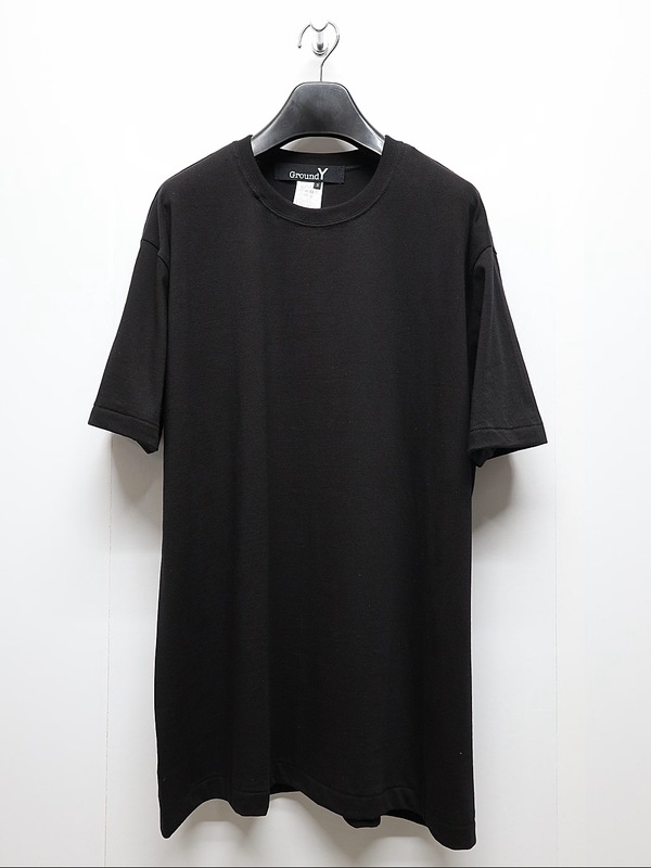 Ground Y�����饦��ɥ磻/20/- JERSEY BAT T-SHIRT/BLACK