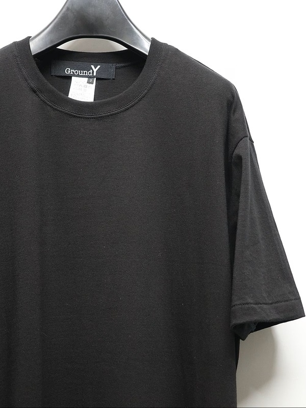 Ground Y�����饦��ɥ磻/20/- JERSEY BAT T-SHIRT/BLACK
