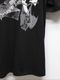 Ground Y�����饦��ɥ磻/20/- JERSEY BAT T-SHIRT/BLACK