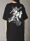 Ground Y�����饦��ɥ磻/20/- JERSEY BAT T-SHIRT/BLACK