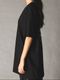 Ground Y�����饦��ɥ磻/20/- JERSEY BAT T-SHIRT/BLACK