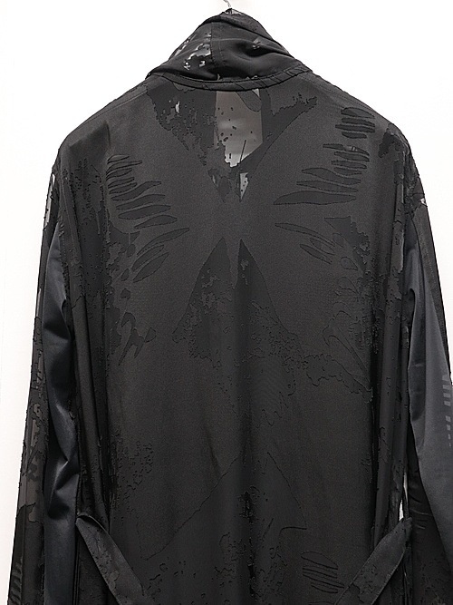 (ͽ���ʡ�7��8������ͽ��/kiryuyrik������奦����奦/Sahadow Butterfly Opal Stoal Flare Shirt/Black