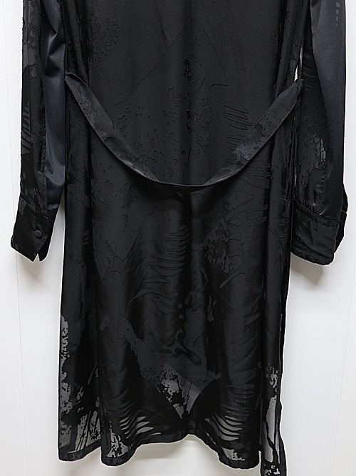 (ͽ���ʡ�7��8������ͽ��/kiryuyrik������奦����奦/Sahadow Butterfly Opal Stoal Flare Shirt/Black
