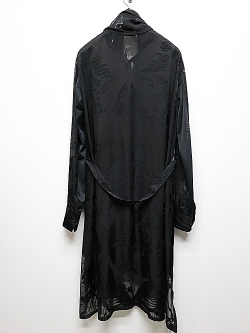 (ͽ���ʡ�7��8������ͽ��/kiryuyrik������奦����奦/Sahadow Butterfly Opal Stoal Flare Shirt/Black