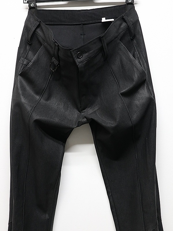 (ͽ���ʡ�11������12������ͽ��/kiryuyrik������奦����奦/High Tension Jersey Lace Up Flare Pants/Black
