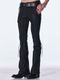 (ͽ���ʡ�11������12������ͽ��/kiryuyrik������奦����奦/High Tension Jersey Lace Up Flare Pants/Black