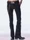 (ͽ���ʡ�11������12������ͽ��/kiryuyrik������奦����奦/High Tension Jersey Lace Up Flare Pants/Black