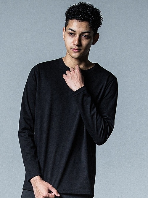 SALE30%OFF/RESOUND CLOTHINGꥵɥ/LOOSE FIT  longsleave Tee/BLACK.