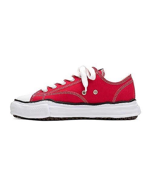 �㴰���Maison MIHARA YASUHIRO��PETERSON low��original sole canvas low cut sneaker/RED
