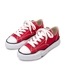 �㴰���Maison MIHARA YASUHIRO��PETERSON low��original sole canvas low cut sneaker/RED