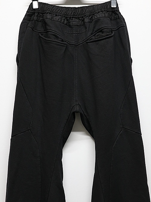 JULIUS����ꥦ��/COTTON DRY SWEAT TROUSERS10/BLACK
