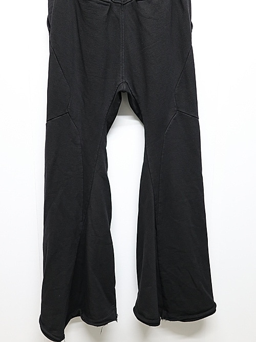 JULIUS����ꥦ��/COTTON DRY SWEAT TROUSERS10/BLACK