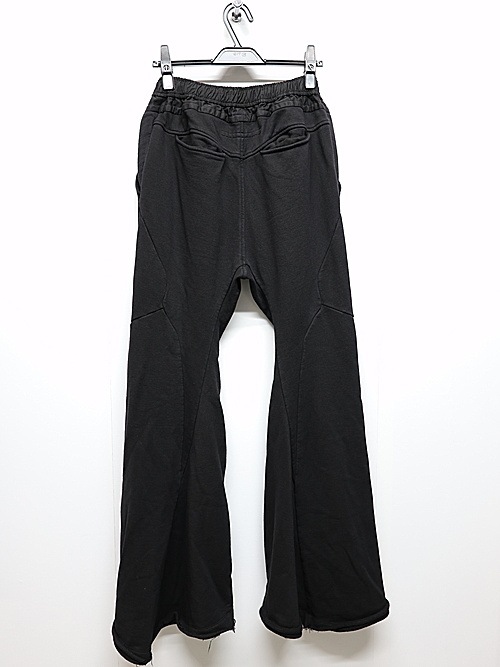 JULIUS����ꥦ��/COTTON DRY SWEAT TROUSERS10/BLACK