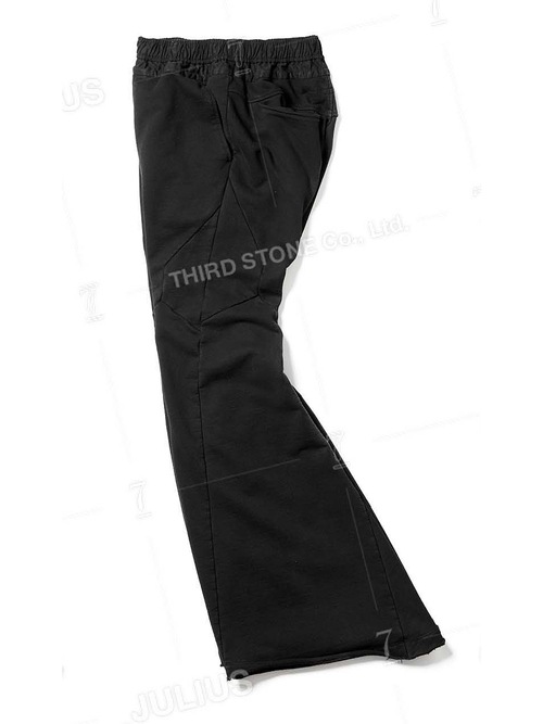 JULIUS����ꥦ��/COTTON DRY SWEAT TROUSERS10/BLACK