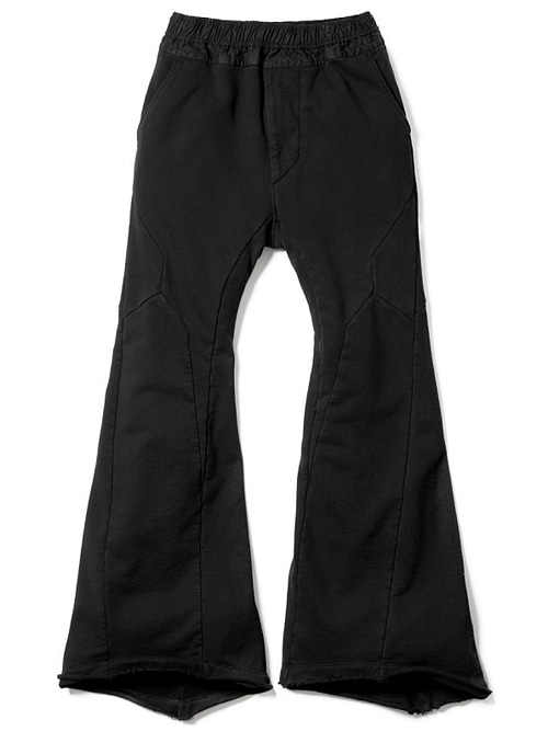 JULIUS����ꥦ��/COTTON DRY SWEAT TROUSERS10/BLACK
